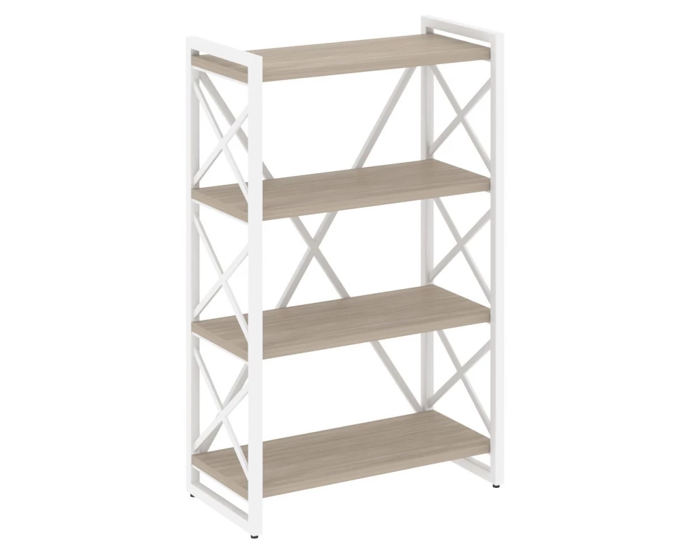Стеллаж на регулируемых опорах - 4 полки 800х400х1280 Лофт / Loft