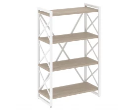 Стеллаж на регулируемых опорах - 4 полки 800х400х1280 Лофт / Loft images