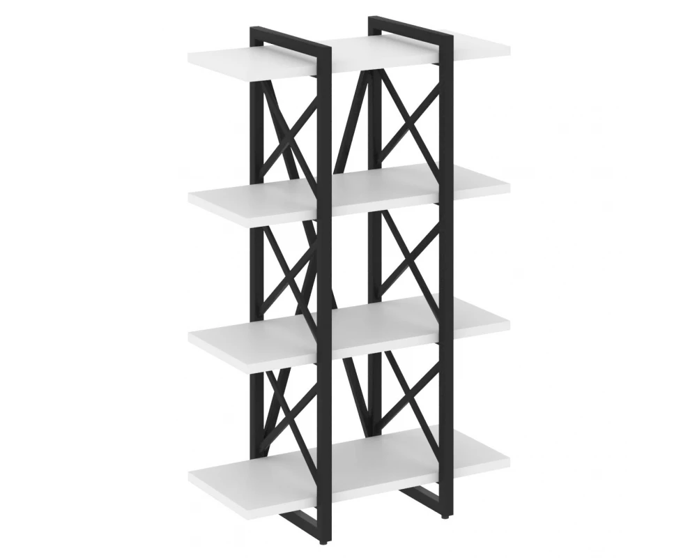 Стеллаж на регулируемых опорах - 4 полки V 800х400х1280 Лофт / Loft