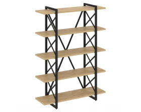 Стеллаж на регулируемых опорах - 5 полок 1200х400х1650 Лофт / Loft images