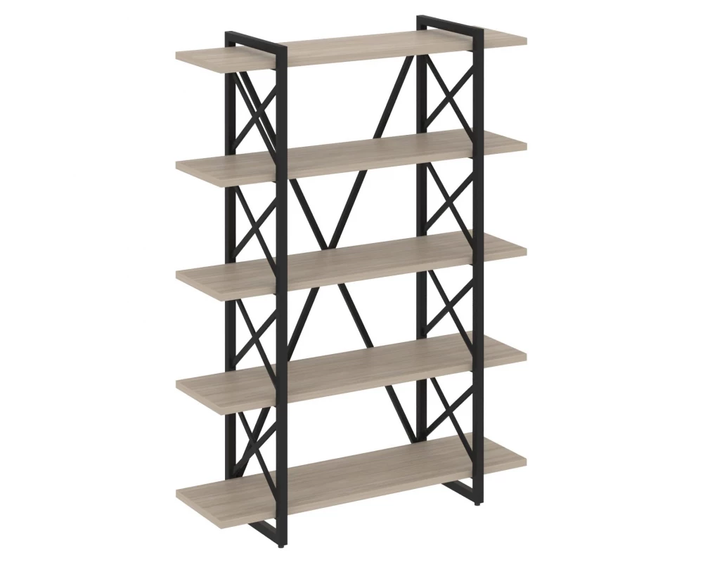 Стеллаж на регулируемых опорах - 5 полок 1200х400х1650 Лофт / Loft
