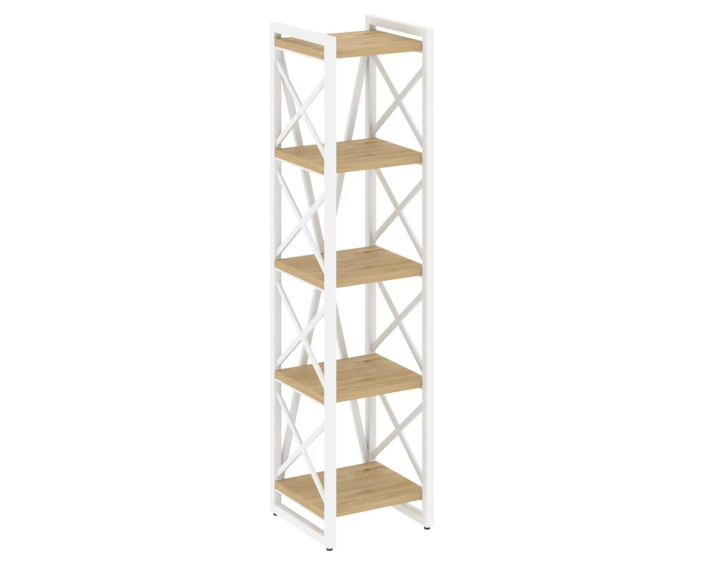 Стеллаж на регулируемых опорах - 5полок 400х400х1650 Лофт / Loft