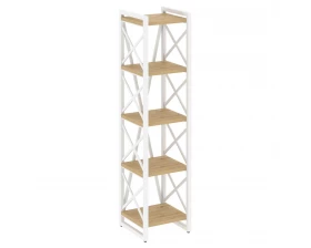 Стеллаж на регулируемых опорах - 5полок 400х400х1650 Лофт / Loft images