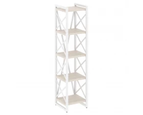 Стеллаж на регулируемых опорах - 5полок 400х400х1650 Лофт / Loft images