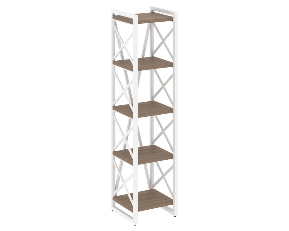 Стеллаж на регулируемых опорах - 5полок 400х400х1650 Лофт / Loft