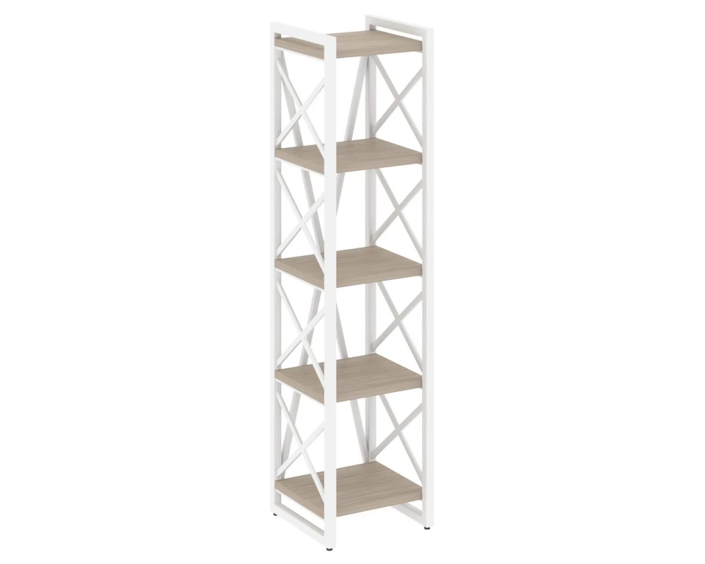 Стеллаж на регулируемых опорах - 5полок 400х400х1650 Лофт / Loft