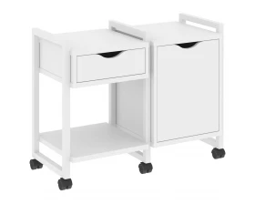 Тумба на колесных опорах наборная. Вариант №3 970х460х767 Лофт / Loft images