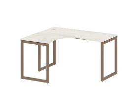 Стол криволинейный левый на О-образном м/к 1400x1200x750 Метал Систем Куатро 4х4 / Metal System Quattro 4x4 images