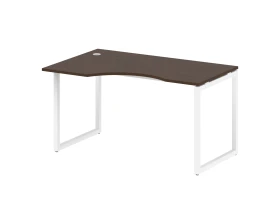 Стол криволинейный левый на О-образном м/к 1400x900x750 Метал Систем Куатро 4х4 / Metal System Quattro 4x4 images