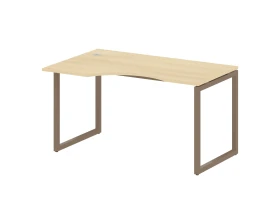 Стол криволинейный левый на О-образном м/к 1400x900x750 Метал Систем Куатро 4х4 / Metal System Quattro 4x4 images