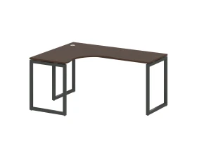 Стол криволинейный левый на О-образном м/к 1600x1200x750 Метал Систем Куатро 4х4 / Metal System Quattro 4x4 images