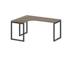 Стол криволинейный левый на О-образном м/к 1600x1200x750 Метал Систем Куатро 4х4 / Metal System Quattro 4x4 images