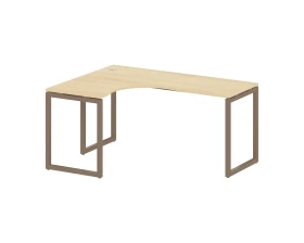 Стол криволинейный левый на О-образном м/к 1600x1200x750 Метал Систем Куатро 4х4 / Metal System Quattro 4x4 images