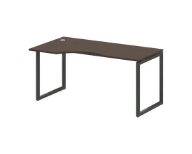 Стол криволинейный левый на О-образном м/к 1600x900x750 Метал Систем Куатро 4х4 / Metal System Quattro 4x4 images