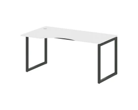 Стол криволинейный левый на О-образном м/к 1600x900x750 Метал Систем Куатро 4х4 / Metal System Quattro 4x4 images