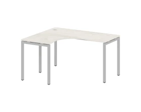 Стол криволинейный левый на П-образном м/к 1400x1200x750 Метал Систем Куатро 4х4 / Metal System Quattro 4x4 images