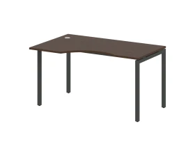 Стол криволинейный левый на П-образном м/к 1400x900x750 Метал Систем Куатро 4х4 / Metal System Quattro 4x4 images