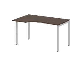 Стол криволинейный левый на П-образном м/к 1400x900x750 Метал Систем Куатро 4х4 / Metal System Quattro 4x4 images