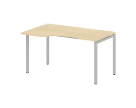 Стол криволинейный левый на П-образном м/к 1400x900x750 Метал Систем Куатро 4х4 / Metal System Quattro 4x4 images