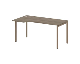 Стол криволинейный левый на П-образном м/к 1600x900x750 Метал Систем Куатро 4х4 / Metal System Quattro 4x4 images