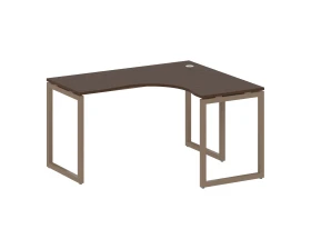 Стол криволинейный правый на О-образном м/к 1400x1200x750 Метал Систем Куатро 4х4 / Metal System Quattro 4x4 images