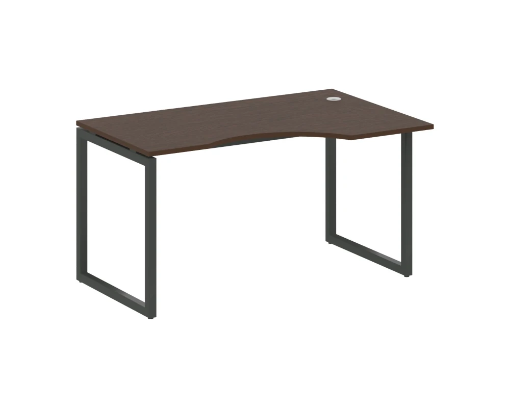 Стол криволинейный правый на О-образном м/к 1400x900x750 Метал Систем Куатро 4х4 / Metal System Quattro 4x4