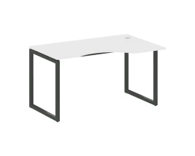 Стол криволинейный правый на О-образном м/к 1400x900x750 Метал Систем Куатро 4х4 / Metal System Quattro 4x4 images