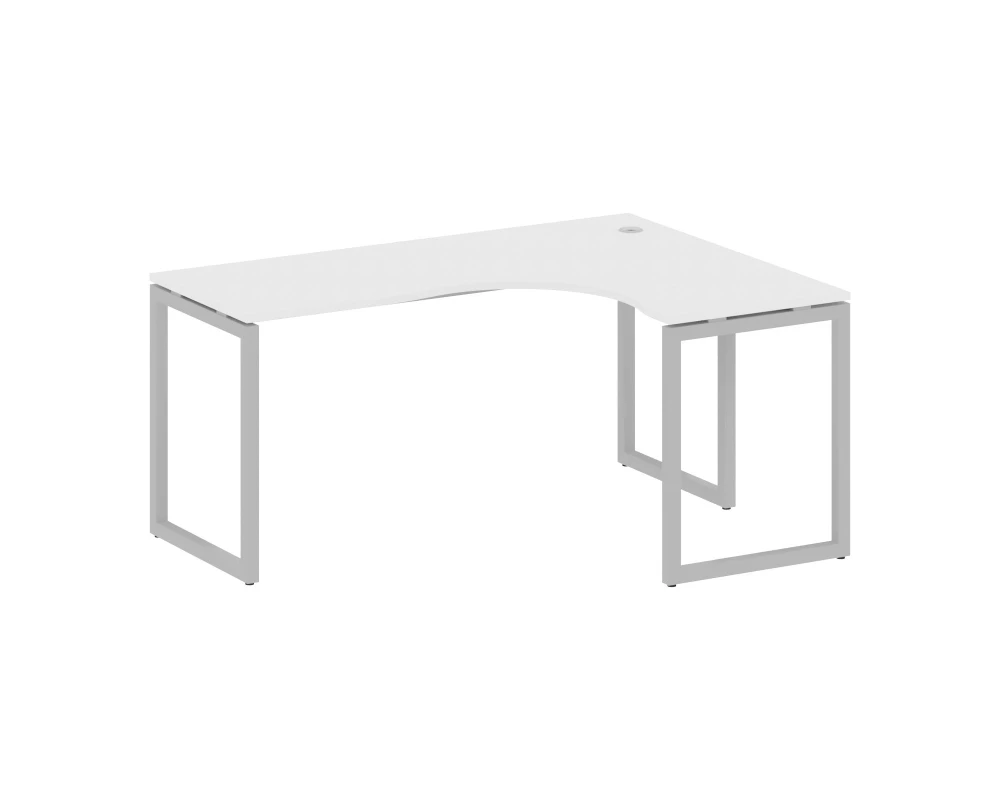 Стол криволинейный правый на О-образном м/к 1600x1200x750 Метал Систем Куатро 4х4 / Metal System Quattro 4x4