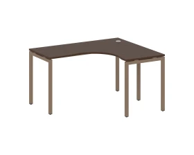 Стол криволинейный правый на П-образном м/к 1400x1200x750 Метал Систем Куатро 4х4 / Metal System Quattro 4x4 images