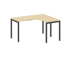 Стол криволинейный правый на П-образном м/к 1400x1200x750 Метал Систем Куатро 4х4 / Metal System Quattro 4x4 images