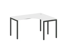 Стол криволинейный правый на П-образном м/к 1400x1200x750 Метал Систем Куатро 4х4 / Metal System Quattro 4x4 images