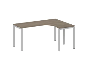 Стол криволинейный правый на П-образном м/к 1600x1200x750 Метал Систем Куатро 4х4 / Metal System Quattro 4x4 images
