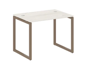 Стол письменный на О-образном м/к 1000x720x750 Метал Систем Куатро 4х4 / Metal System Quattro 4x4 images