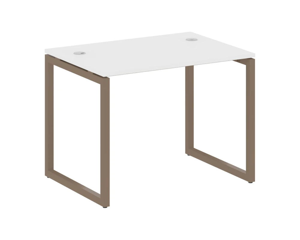 Стол письменный на О-образном м/к 1000x720x750 Метал Систем Куатро 4х4 / Metal System Quattro 4x4