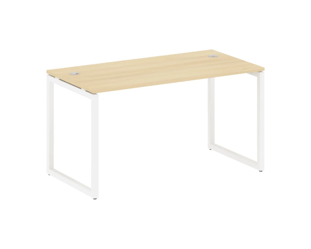 Стол письменный на О-образном м/к 1400x720x750 Метал Систем Куатро 4х4 / Metal System Quattro 4x4