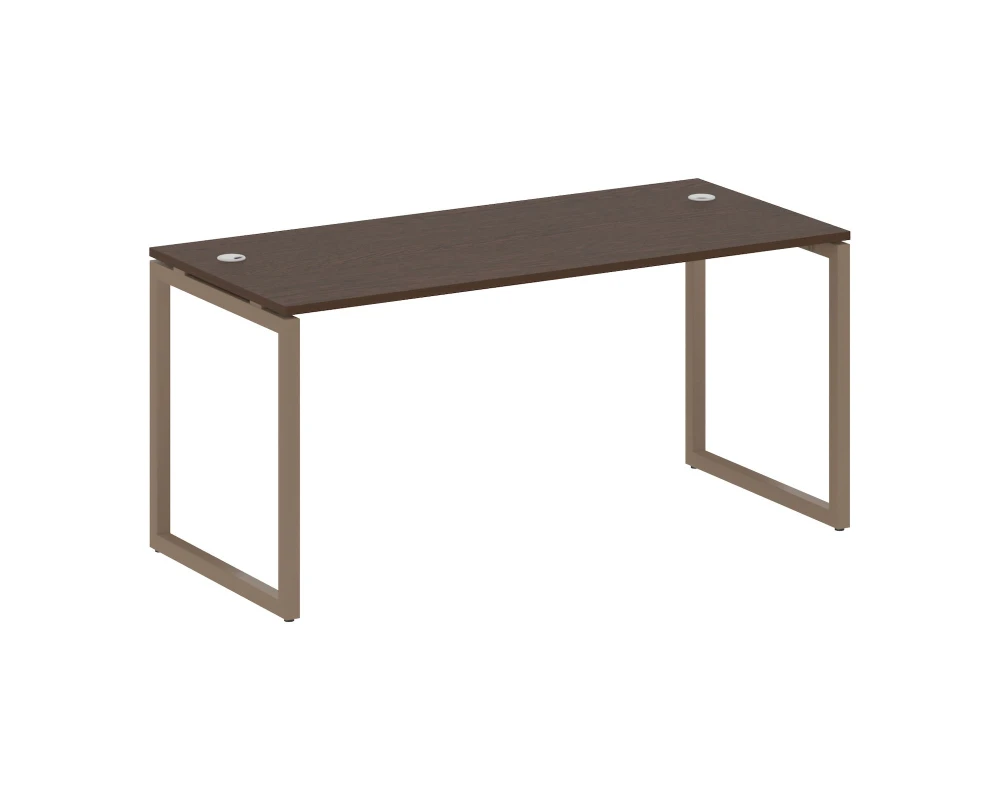 Стол письменный на О-образном м/к 1600x720x750 Метал Систем Куатро 4х4 / Metal System Quattro 4x4