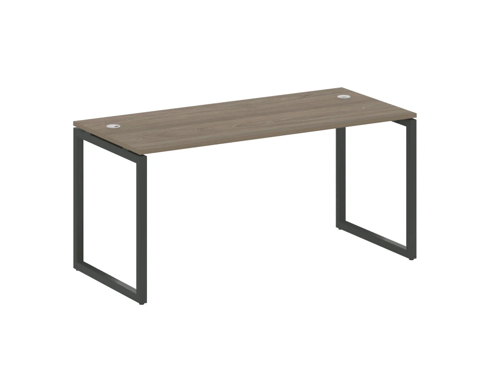Стол письменный на О-образном м/к 1600x720x750 Метал Систем Куатро 4х4 / Metal System Quattro 4x4