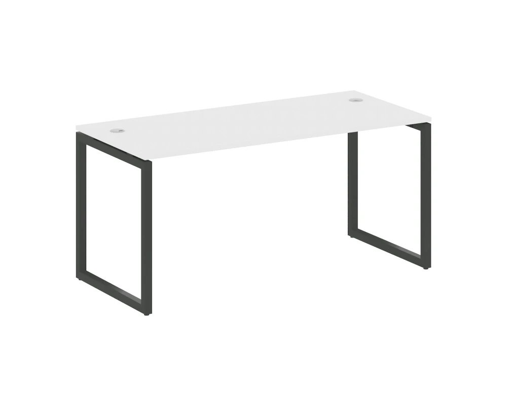 Стол письменный на О-образном м/к 1600x720x750 Метал Систем Куатро 4х4 / Metal System Quattro 4x4