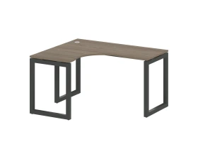 Стол криволинейный левый на О-образном м/к 1400x1200x750 Метал Систем Куатро 5x5 / Metal System Quattro 5x5 images