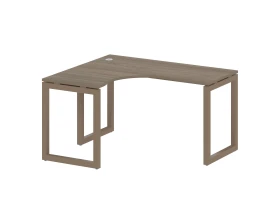 Стол криволинейный левый на О-образном м/к 1400x1200x750 Метал Систем Куатро 5x5 / Metal System Quattro 5x5 images