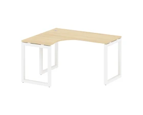 Стол криволинейный левый на О-образном м/к 1400x1200x750 Метал Систем Куатро 5x5 / Metal System Quattro 5x5 images