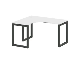 Стол криволинейный левый на О-образном м/к 1400x1200x750 Метал Систем Куатро 5x5 / Metal System Quattro 5x5 images