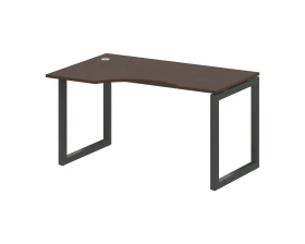 Стол криволинейный левый на О-образном м/к 1400x900x750 Метал Систем Куатро 5x5 / Metal System Quattro 5x5 images