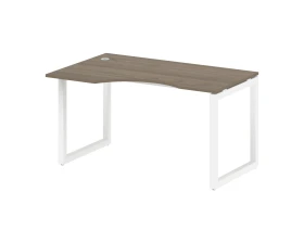 Стол криволинейный левый на О-образном м/к 1400x900x750 Метал Систем Куатро 5x5 / Metal System Quattro 5x5 images