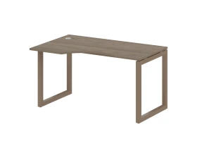 Стол криволинейный левый на О-образном м/к 1400x900x750 Метал Систем Куатро 5x5 / Metal System Quattro 5x5 images