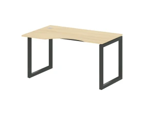 Стол криволинейный левый на О-образном м/к 1400x900x750 Метал Систем Куатро 5x5 / Metal System Quattro 5x5 images