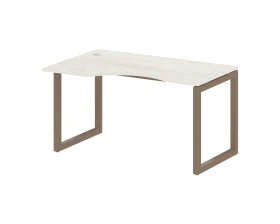 Стол криволинейный левый на О-образном м/к 1400x900x750 Метал Систем Куатро 5x5 / Metal System Quattro 5x5 images