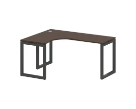 Стол криволинейный левый на О-образном м/к 1600x1200x750 Метал Систем Куатро 5x5 / Metal System Quattro 5x5 images