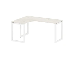 Стол криволинейный левый на О-образном м/к 1600x1200x750 Метал Систем Куатро 5x5 / Metal System Quattro 5x5 images