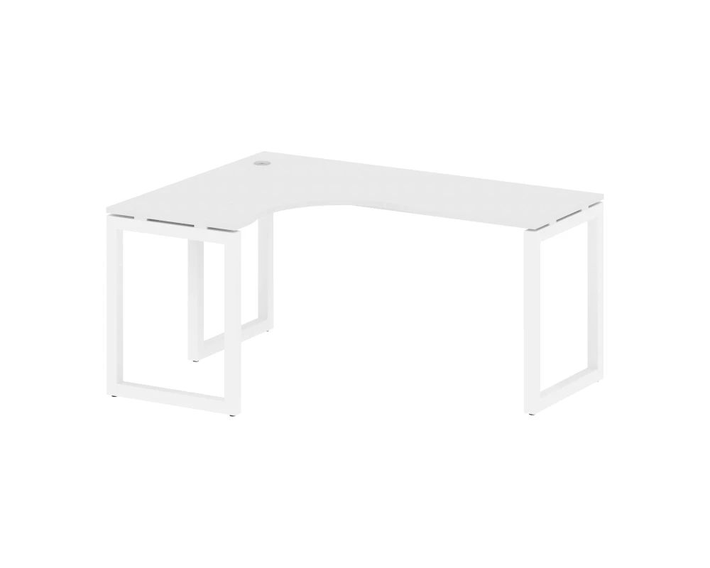 Стол криволинейный левый на О-образном м/к 1600x1200x750 Метал Систем Куатро 5x5 / Metal System Quattro 5x5